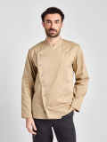 Kochjacke Turin Man Classic - khaki